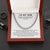 To My Son Necklace - Cuban Link Chain