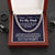 My Hero Father's Day Necklace Cuban Link Chain