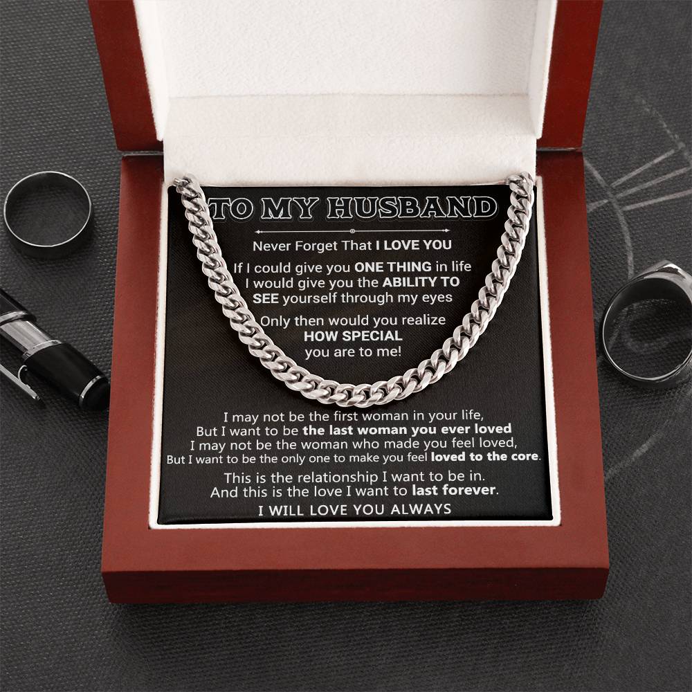 Gift For Husband - In Your Life - Cuban Link Cuban Link Chain