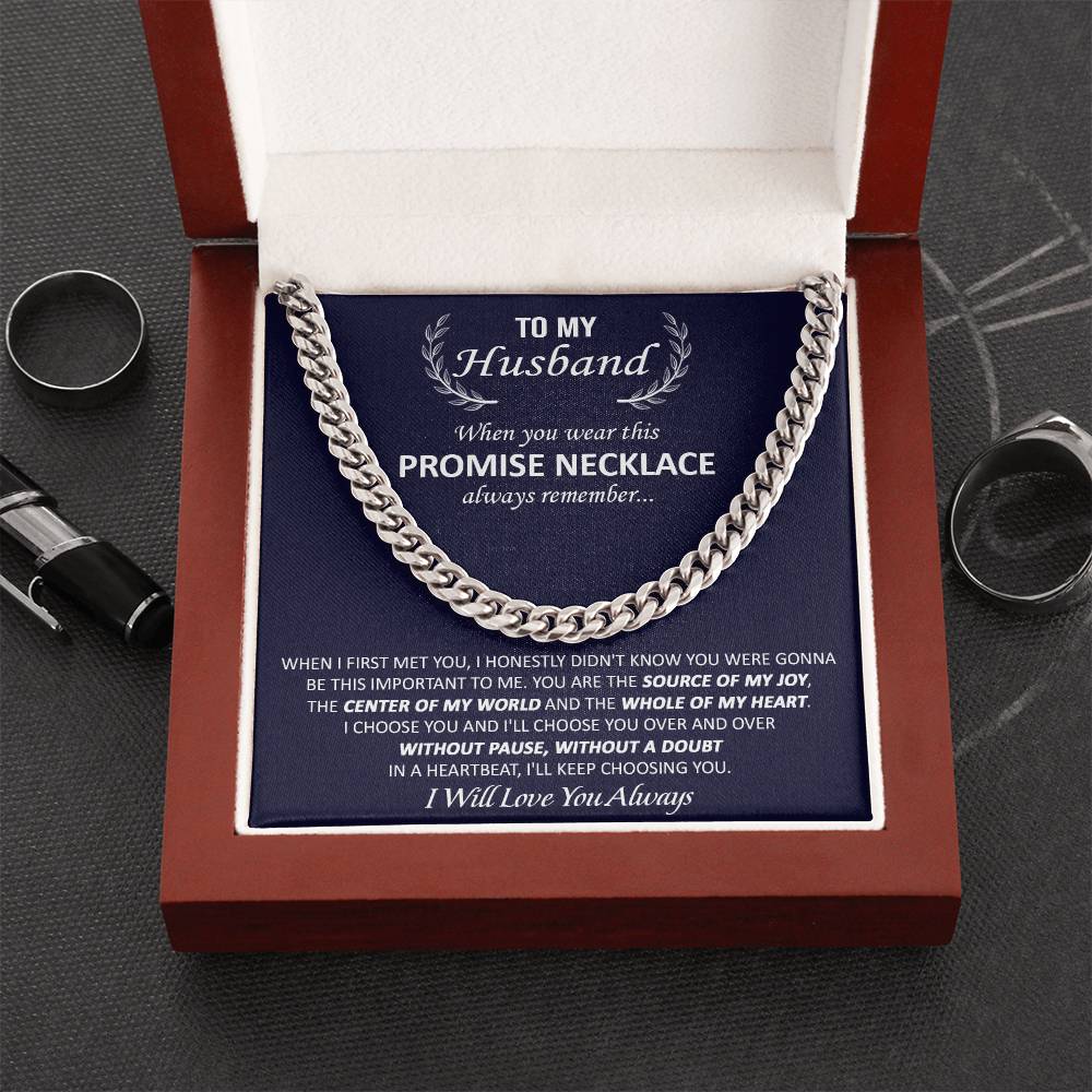 Gift For Husband - My Joy - Cuban Link Cuban Link Chain