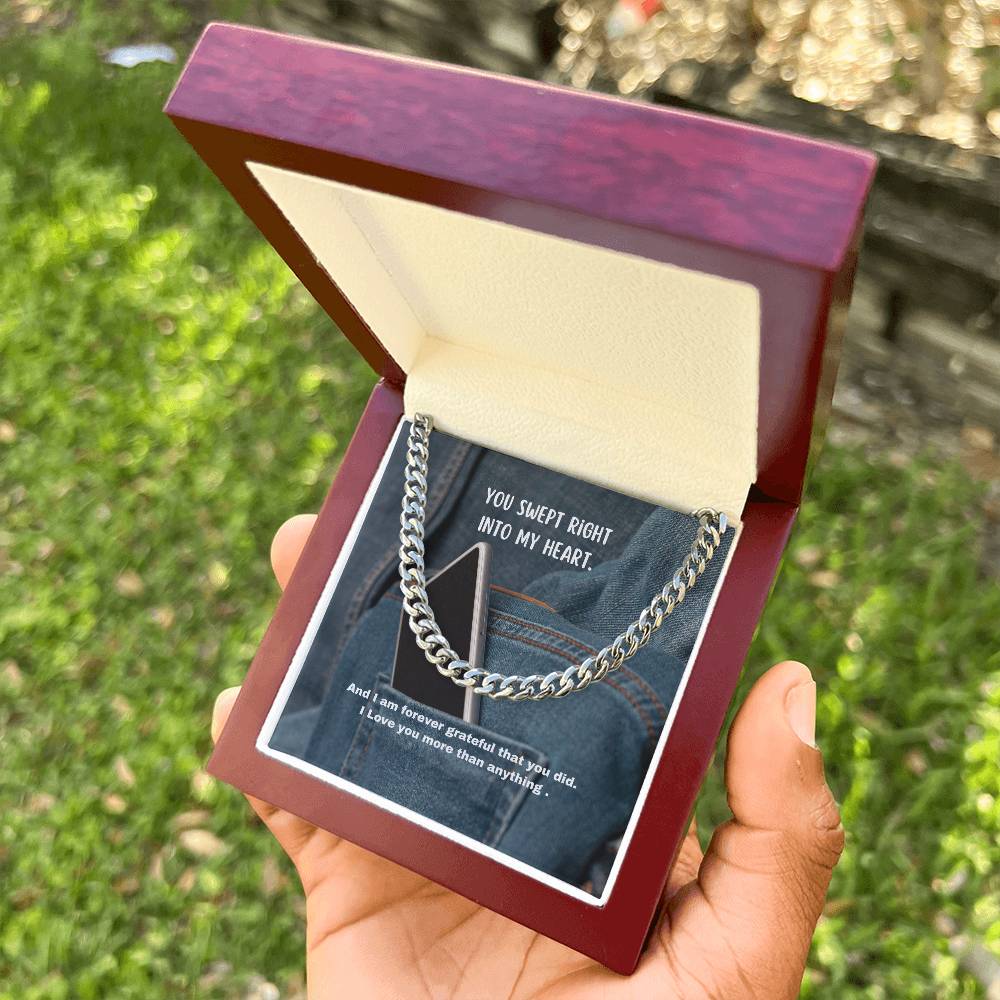 Cuban Link Chain And Message Of Love!