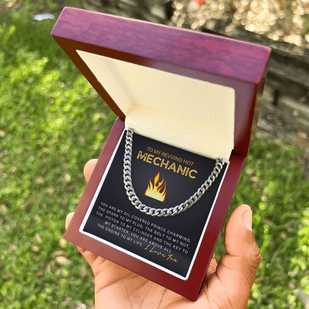 Mechanic Gifts From Girlfriend -Limited Time Only - Get Yours Now! Cuban Link Chain