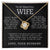 Gifts For Wife Romantic, Wife Birthday Gift Ideas, Necklaces For Wife From Husband, To My Soulmate Necklace For Women,To My Wife Gifts From Husband Love Knot Necklace