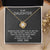 To My Daughter Necklace Gift From Dad Mothers Day Gift For Daughter From Father Sentimental Jewelry Gifts For Dad To Da Love Knot Necklace