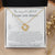 Graduation Gift For Her - I Hope You Dance Graduation Necklace Gift College Graduation Jewelry Gift Love Knot Necklace