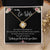 The  Ex-Wife Divorced Departing Gift Former Wife For My Ex Birthday Mother's Day Breakup G Love Knot Necklace