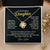 To My Beautiful Daughter - Love Knot Necklace Almost Sold Out Love Knot Necklace