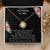 The  Ex-Wife Divorced Departing Gift Former Wife For My Ex Birthday Mother's Day Breakup Gift Friendship P Love Knot Necklace