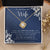 Gift For Wife Love You More Navy Flower Love Knot Necklace Love Knot Necklace