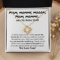 Cute Mother's Day Gift Love Knot Necklace