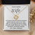 Special Gift For Wife - Love Knot Necklace Love Knot Necklace