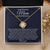 To My Mom On My Wedding Day Love Knot Necklace