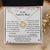To My Fiancé's Mom - Luxury Gift For Mother's Day Love Knot Necklace