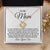 Shining Example Mother's Day Necklace Love Knot Necklace