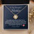 Mothers Day Gift From Daughter Mother's Day Necklace To My Beautiful Mom Necklace Mom Gift From Son Mom Necklace Love Knot Necklace
