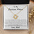To My Badass Niece Necklace Gift For Niece From Aunt Gift For Birthday Wedding Graduation Auntie To Niec Love Knot Necklace