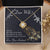 Dear Wife- Gun Love Love Knot Necklace
