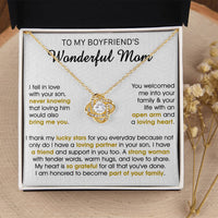Gift For Boyfriend's Mom Bring Welcomed Lucky Tender Love Knot Necklace Love Knot Necklace