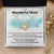Gift For Mom - My Loving Mother - Love Knot Love Knot Necklace