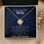 To My Wife - Love You  Love Knot Necklace