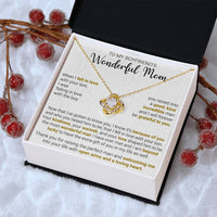 Gift For Boyfriend's Mom - The Extra Gift - Love Knot Love Knot Necklace