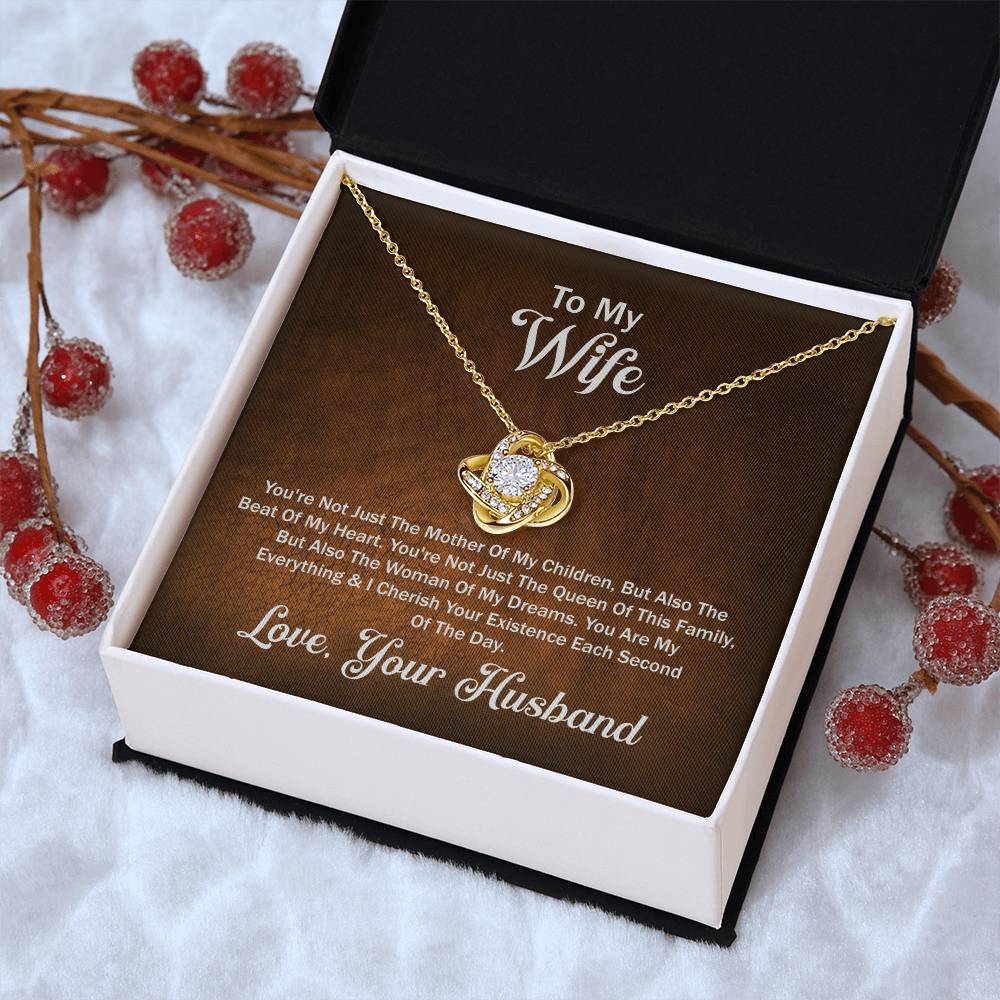 Beat Of Love Knot Necklace