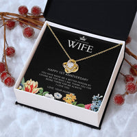1 Year Anniversary Gift For Wife 1 Year Anniversary Gifts 1 Year Wedding Anniversary Gift Ideas 1St Wedding Anniversary Gift F(8) Love Knot Necklace