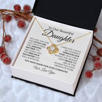 Heartfelt Mother's Day Gift For Daughter 5 Love Knot Necklace
