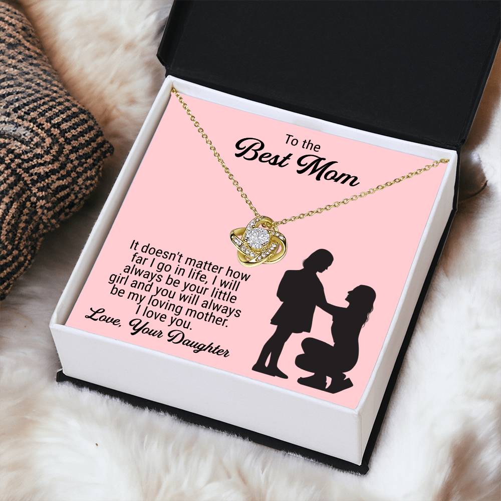 Mothers Day Gift Idea Mothers Day Necklaces For Mom From Daughter Mothers Day Gift From Daughter Gifts For Mom Birthday Love Knot Necklace