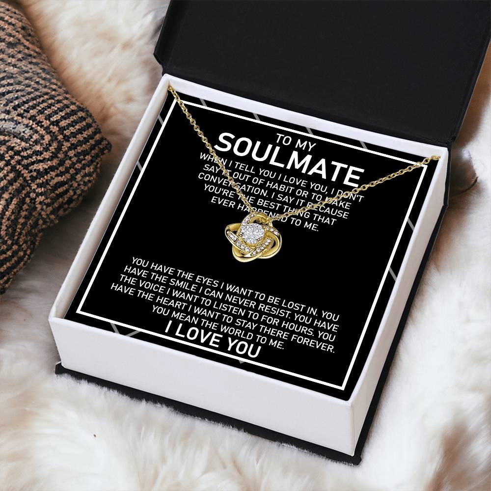 Test Purchase Love Knot Necklace