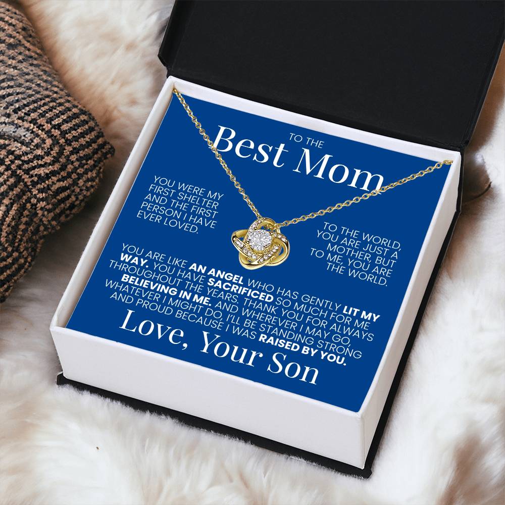 Mother - First Shelter Love Knot Necklace