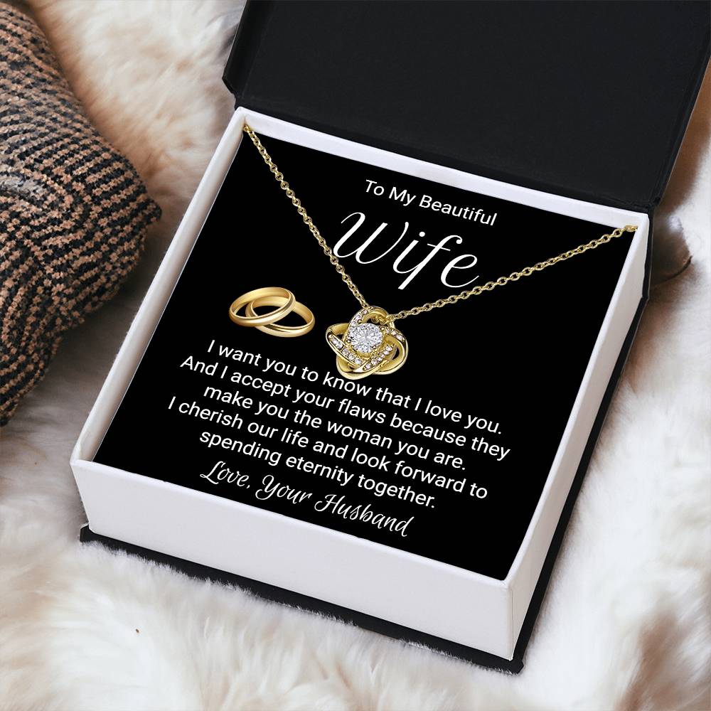 Gift For Wife Ideas - Love Knot Necklace Love Knot Necklace