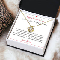 Almost Sold Out To My Daughter - Happy Mother's Day Love Knot Necklace