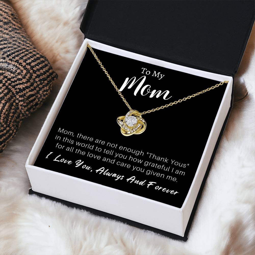 Mother's Day Or Just To Say I Love You - Love Knot Necklace - 22 Love Knot Necklace