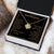 To My Dearest Granddaughter Love Knot Necklace Love Knot Necklace