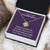 To My Beautiful Granddaughter Love Knot Necklace