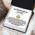 To My Granddaughter Necklace Granddaughter Jewelry Gift From Grandpa Meaningful Gift For Her Love Knot Necklace