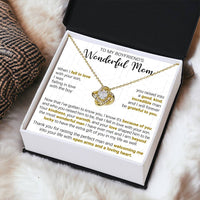Gift For Boyfriend's Mom - The Extra Gift - Love Knot Love Knot Necklace