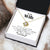 To My Wife - Meeting You Was  Love Knot Necklace