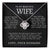 Gifts For Wife Romantic, Wife Birthday Gift Ideas, Necklaces For Wife From Husband, To My Soulmate Necklace For Women,To My Wife Gifts From Husband Love Knot Necklace