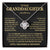 Beautiful Gift for Granddaughter From Grandma and Grandpa Never Forget That We Love You Necklace Love Knot Necklace
