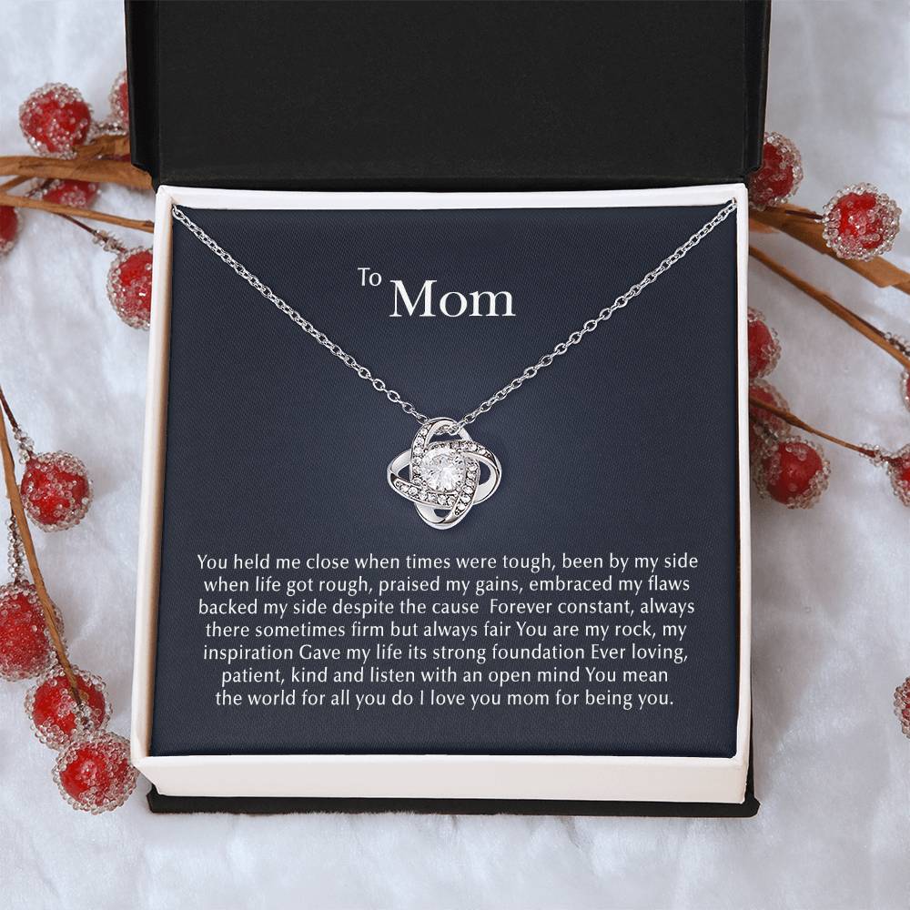 Forever Constant Love Knot Necklace