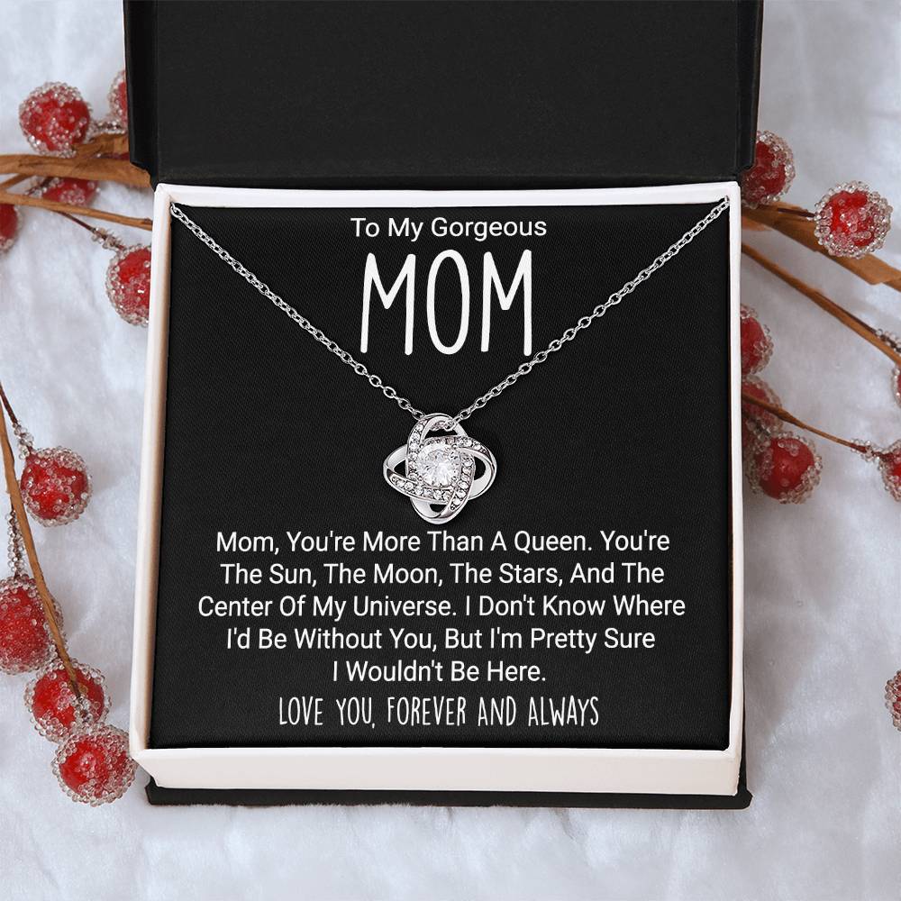 Mom's Gift - Love Knot Necklace Love Knot Necklace
