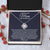 To My Mom On My Wedding Day Love Knot Necklace