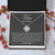 Thank You Mom For Being... Love Knot Necklace