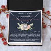 Confirmation Gifts For Girls Customize Gifts For Her Confirmation Ne Love Knot Necklace
