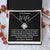 Anniversary Necklace For Wife - Love Knot Love Knot Necklace