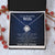To My Wife - Love You  Love Knot Necklace