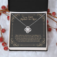 To My Future Mother In Law Love Knot Necklace