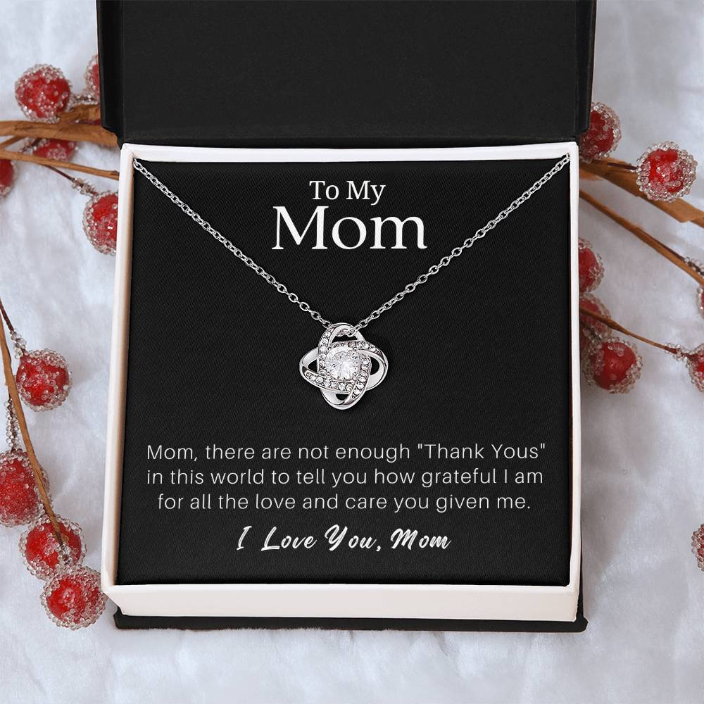 Happy Mother's Day Or Just To Say I Love You - Love Knot Necklace 23 Love Knot Necklace